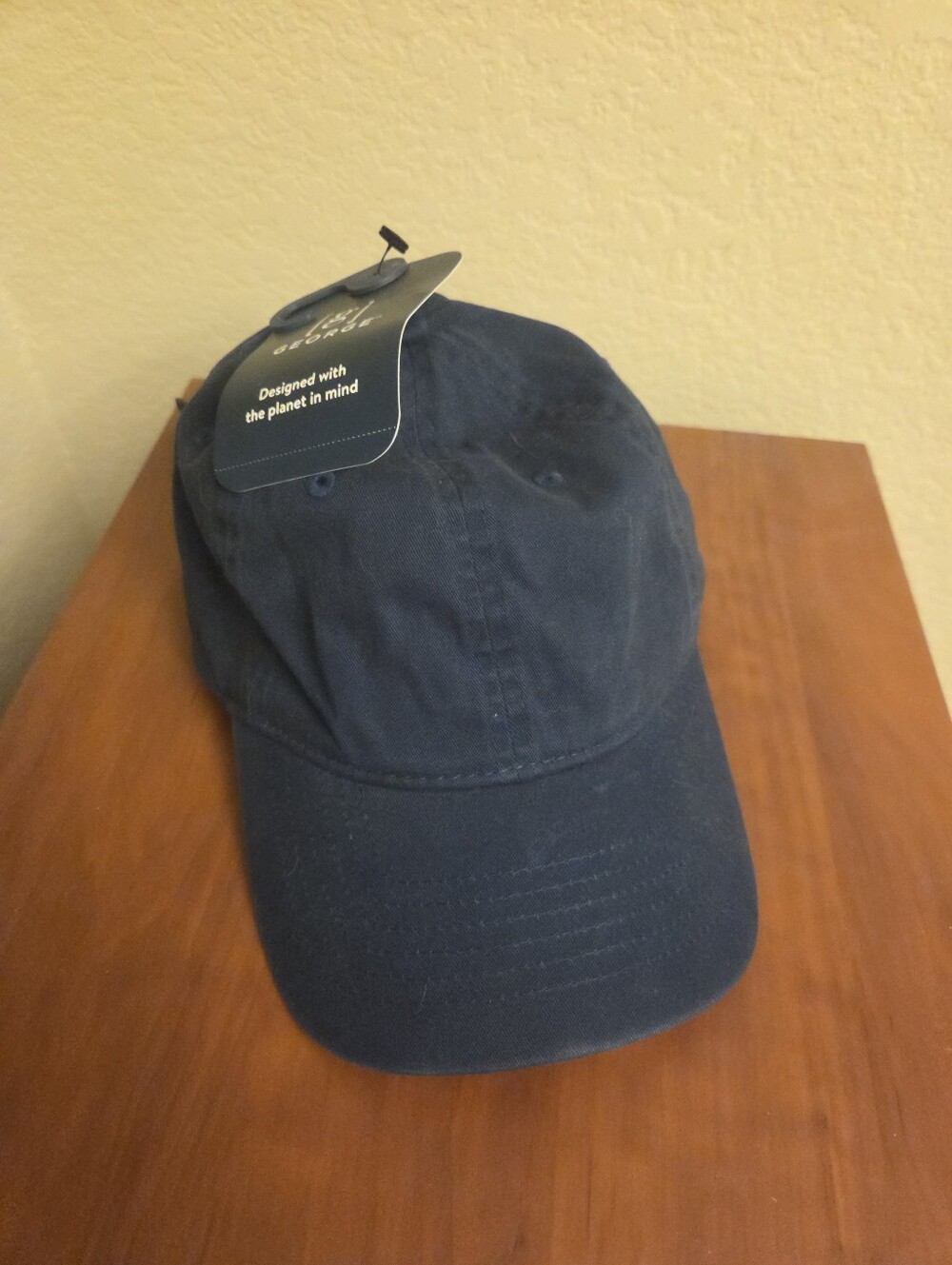 NWT- George Navy Blue Men's Cap